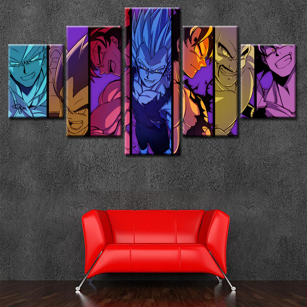 5 Pieces HD canvas oil painting