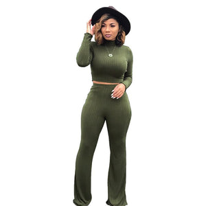 Fall Clothing 2 Piece Set Women Long Sleeve Top and Pants Set Lounge Wear Tracksuit Sets Womens Outfits Wholesale Dropshipping