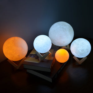 Rechargeable Moon Lamp