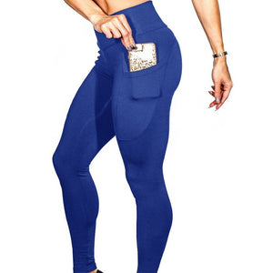 FitFlex Yoga Running Pants with Side Pocket
