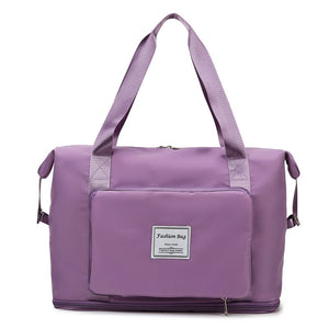 Women's Folding Travel Bag Large Capacity Waterproof