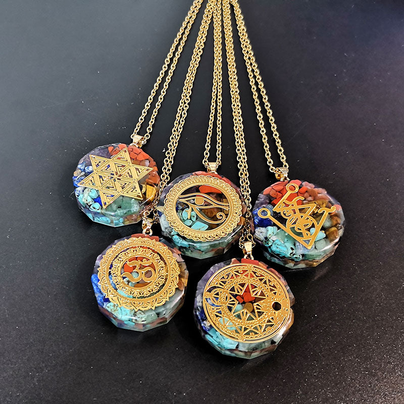 Annu Magic Chakra Energy Pendant Necklaces