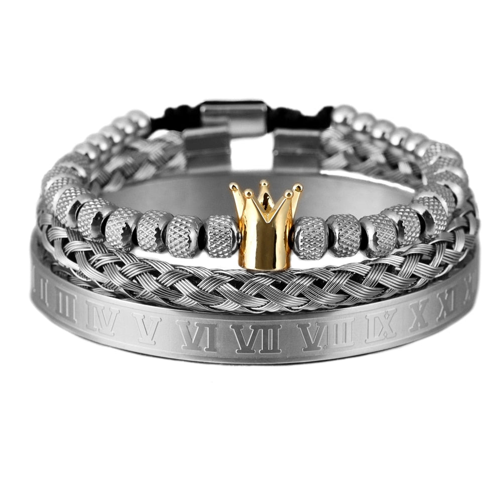 Stainless Steel Bracelet Hip Hop Men Jewelry