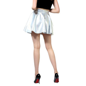 Annu Attire Holographic Skirt