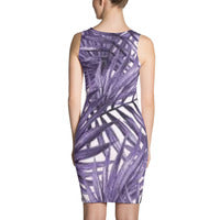 ANNU (Purple Palms) Sublimation Cut & Sew Dress