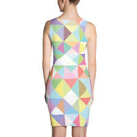 ANNU TRI-SEQUENCE Sublimation Cut & Sew Dress