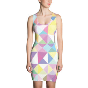 ANNU TRI-SEQUENCE Sublimation Cut & Sew Dress