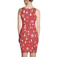 ANNU Ugly Xmas Sublimation Dinner Party Dress