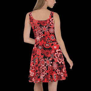 ANNU Red Matrix Series Dress