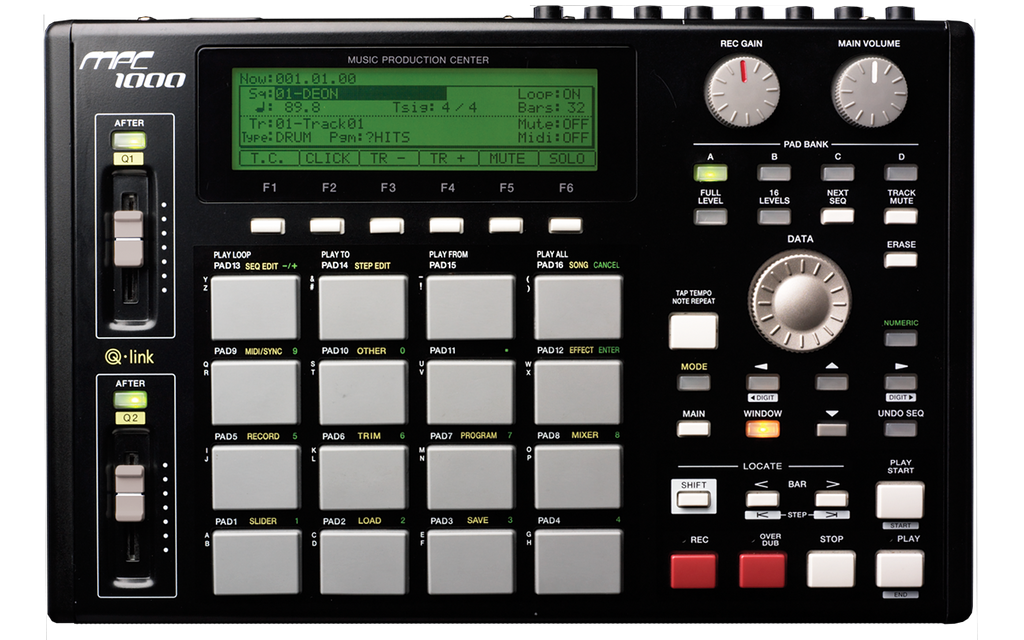 ANNU PRO AUDIO - AKAI MPC 1000 Music Production Sampler / Drum Machine 128MB  (USED)