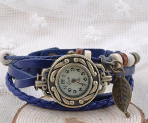 ANNU JEWLERY Angel Wing Pendant Wristwatch