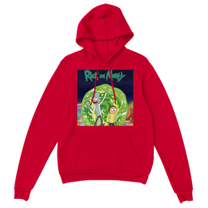 Rick and Morty season 6 tribute poster Classic Unisex Pullover Hoodie
