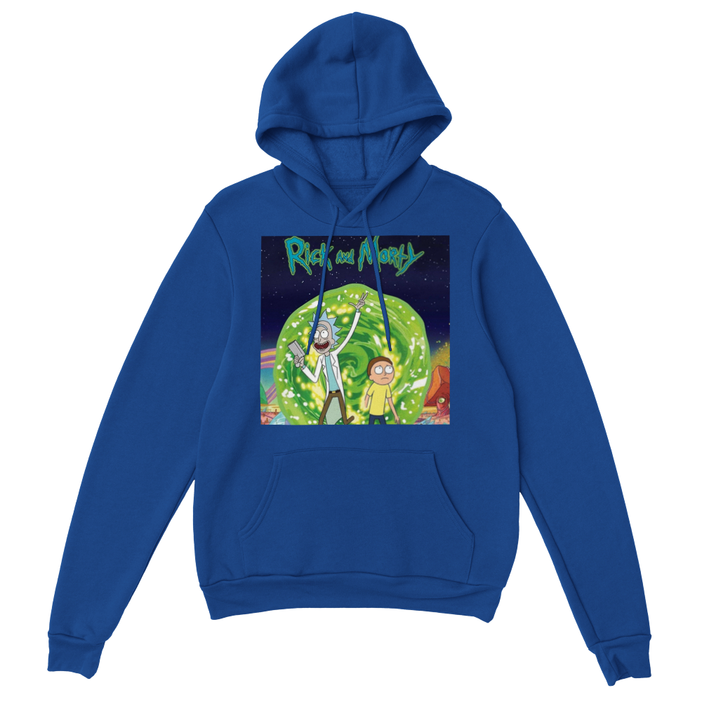Rick and Morty season 6 tribute poster Classic Unisex Pullover Hoodie