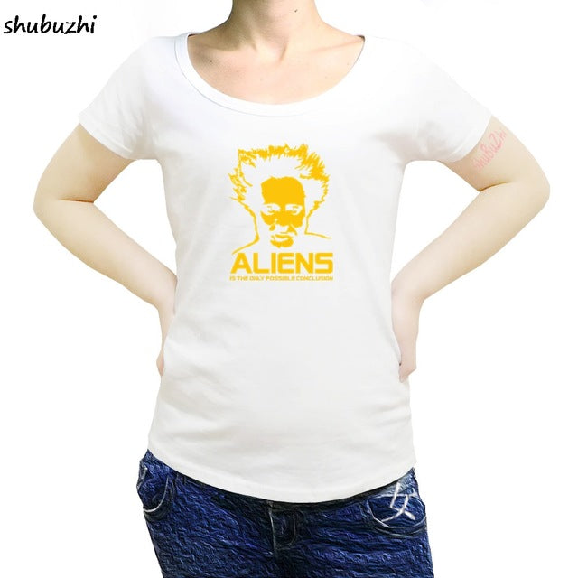 Ancient Aliens Giorgio Tsoukalos female T-Shirt Size S to 3XL