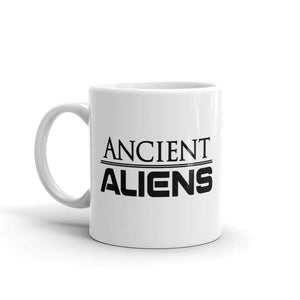Ancient Aliens Logo White Mug-11 oz