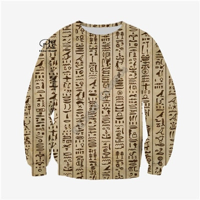 Cosmos Horus Egyptian God Egyptian Symbol Pharaoh Anubis Tracksuit 3DPrint Zipper/Hoodies/Sweatshirt/Jacket/Men/Women s20